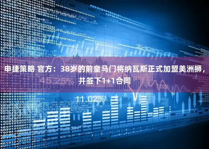 申捷策略 官方：38岁的前皇马门将纳瓦斯正式加盟美洲狮，并签下1+1合同